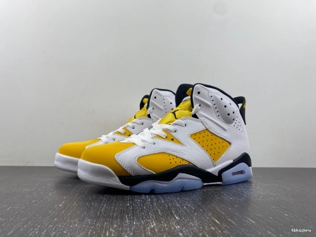 TBkick CT8529-170 Yellow Ochre Air 6 Jordan 0725